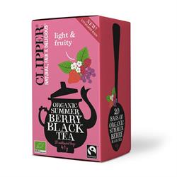 Clipper Organic Summer Berry Black Tea 20 bags