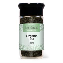 Just Natural Organic Dill Herb 18g Just Natural Glass Jar