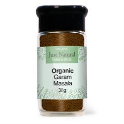 Just Natural Organic Garam Masala 45g Just Natural Glass Jar