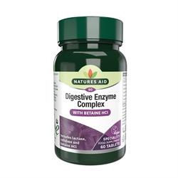Natures Aid Digestive Enzymes Complex 60 tablets