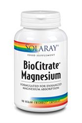 Solaray Magnesium Citrate 90 veg caps 400mg