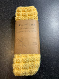 Knitties Handknitted Cotton Dishcloths Kitchen Cloth pack of 2 (various colours)