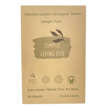 Simple Living Eco Fresh Linen Laundry Sheets (choose pack size)