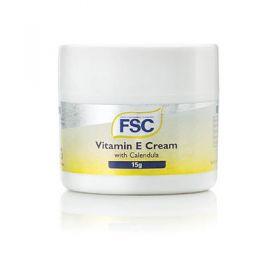 FSC Vitamin E Cream with Calendula 15g 2,000iu paraben free VEGAN travel size