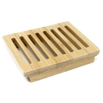 Hemu Wood Soap Dish Box