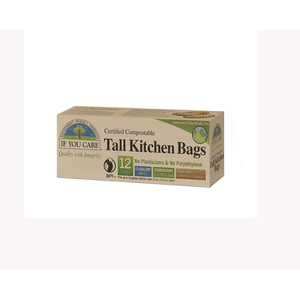 If You Care Tall Kitchen Bin Liners 12 bags compostable 49.2 litres