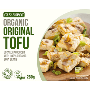 Clearspot Organic Original Tofu 280g VEGAN CHILLED