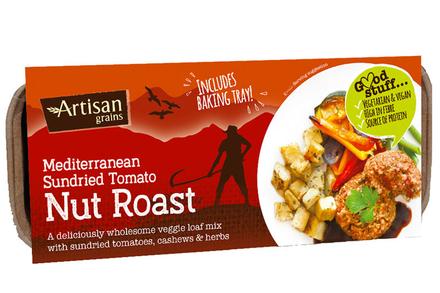 Artisan Grains Nut Roast - Mediterranean Sundried Tomato 200g