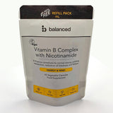 Balanced Vitamin B Complex 60 Veggie Caps with Nicotinamide - 60 capsule