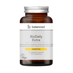Balanced BioDaily Extra 30 Veggie Caps - Reusable Bottle 30 capsule
