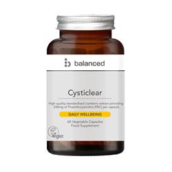 Balanced Cysticlear Cranberry 60 capsules 240mg