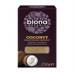 Biona Organic Coconut Palm Sugar Unrefined Coconut Blossom Nectar (choose size)