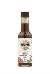 Biona Organic Worcestershire Worcester Sauce Vegan Gluten Free 140ml