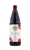 Biona Organic Cranberry SuperJuice 330ml 100% pure pressed not from concentrate