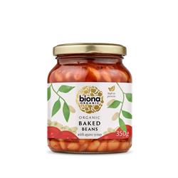 Biona Organic Baked Beans in Tomato Sauce 350g