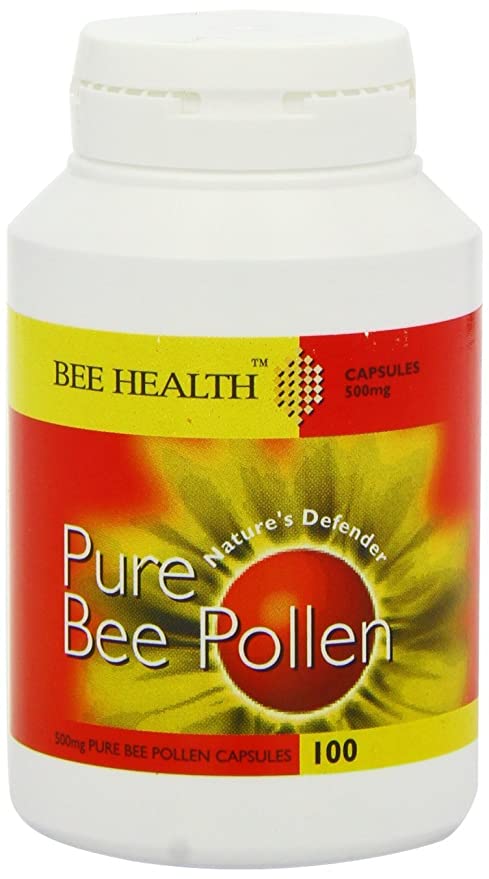 Bee Health Pure Bee Pollen 100 Capsules