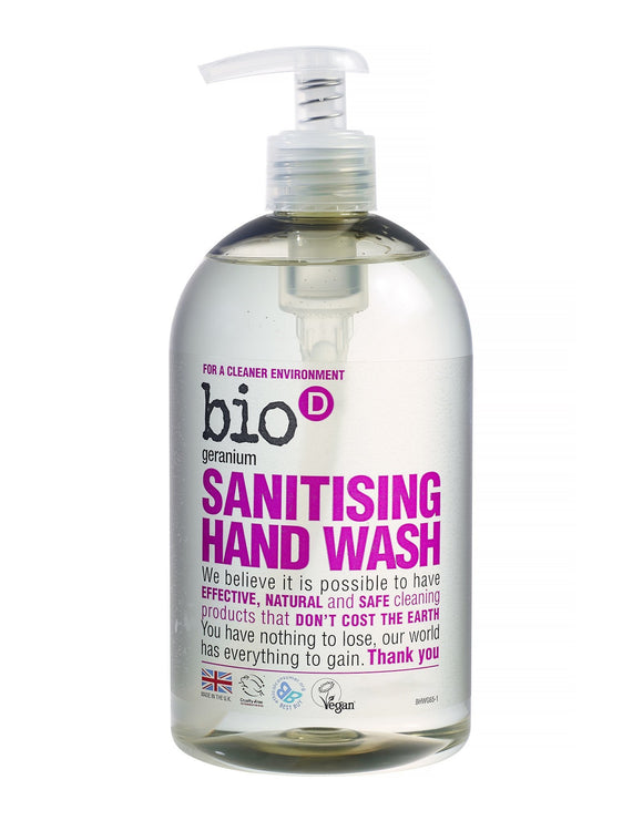 Bio-D Sanitising Hand Wash 500ml BRING BACK TO FILL BACK UP