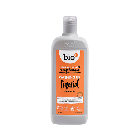 Bio-D Washing Up Liquid 750ml (choose fragrance or unfragranced) BRING BACK TO FILL BACK UP