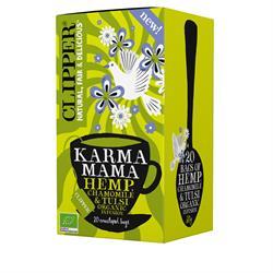 Clipper Organic Hemp Infusion Karma Mama Chamomile & Tulsi 20 bags