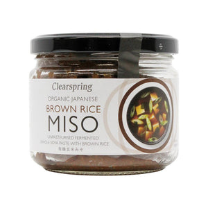 Clearspring Organic Japanese Brown Rice Miso paste 300g VEGAN