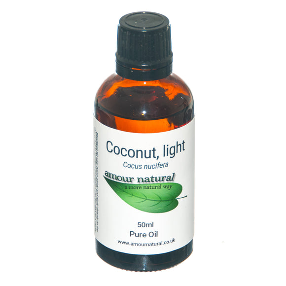 Coconut Light Base Oil 50ml fractionated