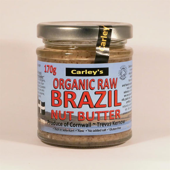 Carleys Organic Brazil Nut Butter 170g