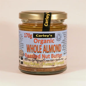 Carleys Organic Almond Nut Butter 170g