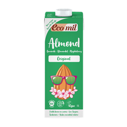 Ecomil Almond Milk Drink Original 1ltr with agave