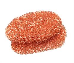 Copper scraper sponge scourer 2 pack