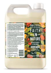 Faith in Nature Shampoo 5 litre (choose fragrance)