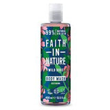 FAITH IN NATURE Body Wash & Foam Bath Bubble Bath 400 ml (Choose Fragrance)