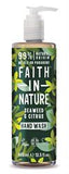 Faith in Nature Hand Wash 400ml (choose fragrance)