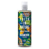 FAITH IN NATURE Body Wash & Foam Bath Bubble Bath 400 ml (Choose Fragrance)