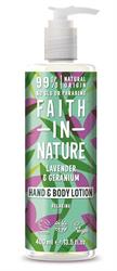 Faith in Nature Hand & Body Lotion 400ml (choose fragrance)