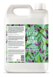 Faith in Nature Hand & Body Lotion 5 litre (choose fragrance)