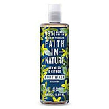 FAITH IN NATURE Body Wash & Foam Bath Bubble Bath 400 ml (Choose Fragrance)