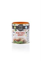 Free & Easy Gluten Free Gravy Mix 130g Dairy Egg Yeast GM Free VEGAN