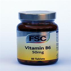 FSC Vitamin B6 100mg 60 Tablets