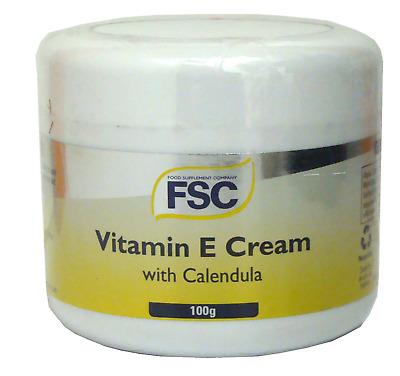 FSC 2,000iu Vitamin E Cream with Calendula 100g