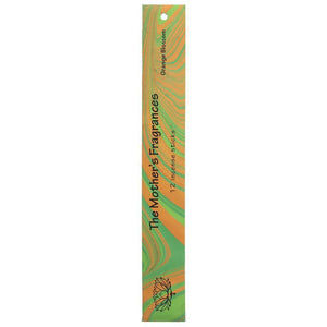 TMF Orange Musk Incense 12 sticks Fairly Traded