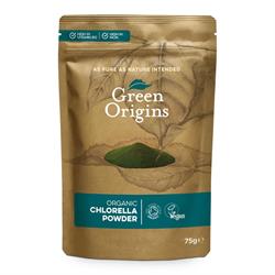 Green Origins Organic Chlorella Powder 75g