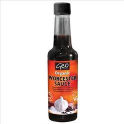 Geo Organic Worcestershire Worcester Sauce Vegan Gluten Free 150ml