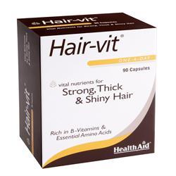 Health Aid Hair Vit One a day 90 capsules rich in B vitamins & amino acids