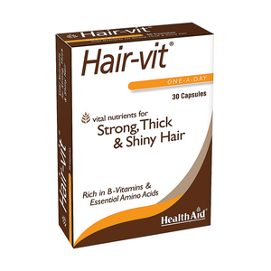 Health Aid Hair Vit One a day 30 capsules rich in B vitamins & amino acids