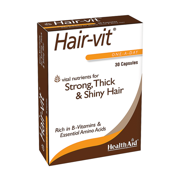 Health Aid Hair Vit One a day 30 capsules rich in B vitamins & amino acids
