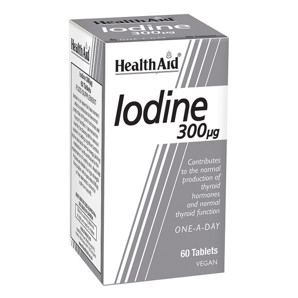 Health Aid Iodine 300ug One-a-Day 60 Tablets