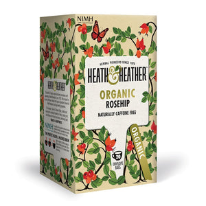 Heath & Heather Organic Rosehip Tea 20 Bags