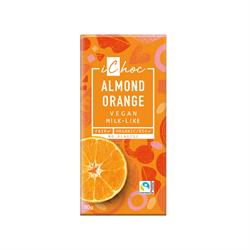 iChoc Almond Orange Chocolate Vegan Organic 80g