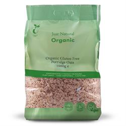 Just Natural Gluten Free Organic Porridge Oats (choose size) cereal