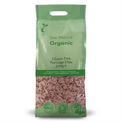 Just Natural Gluten Free Organic Porridge Oats (choose size) cereal